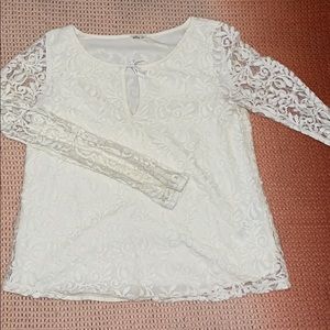 lacy long sleeve